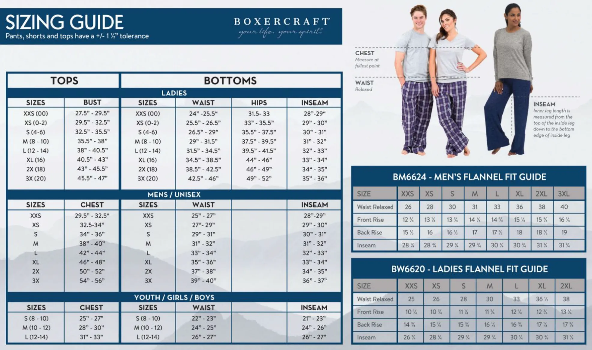 Women's Granite Tee from Boxercraft Stretchy Fit Relax Comfort Style