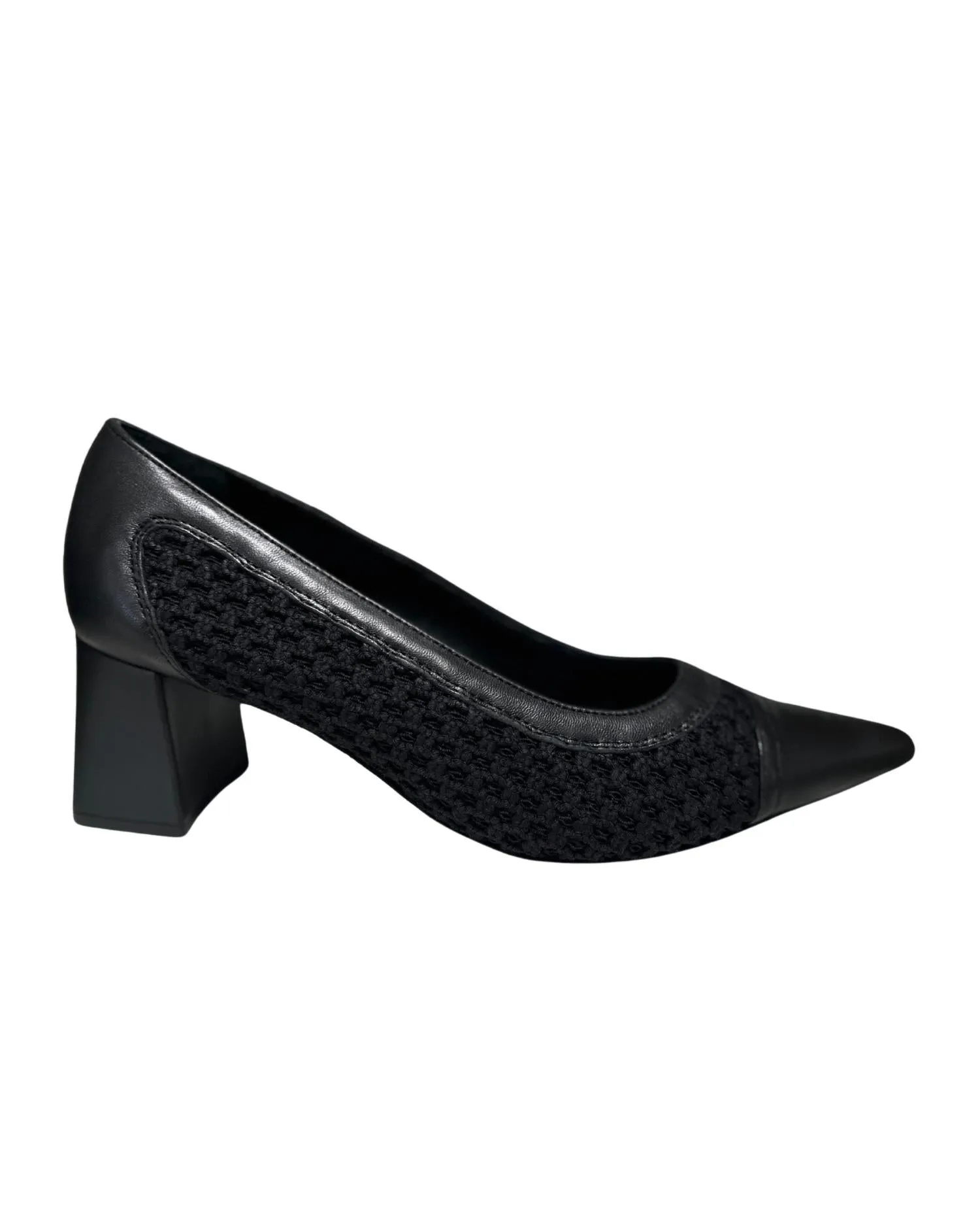 Boho Chic Heels Women's Lucia Pump Shoes In Nero-Nero