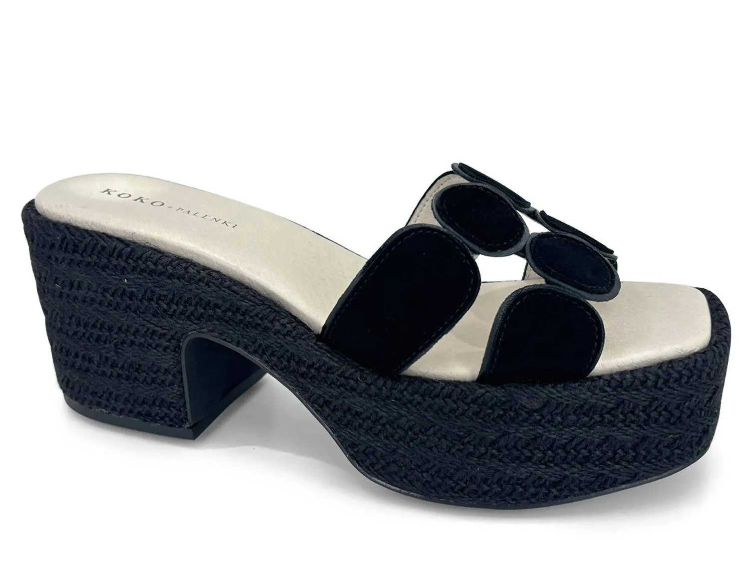 Women's Lucia Sandals In Black Anti Slip Easy Clean