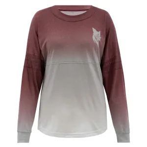 MoistureControlFibers harmonious Women's Maroon Fade Jersey from Boxercraft