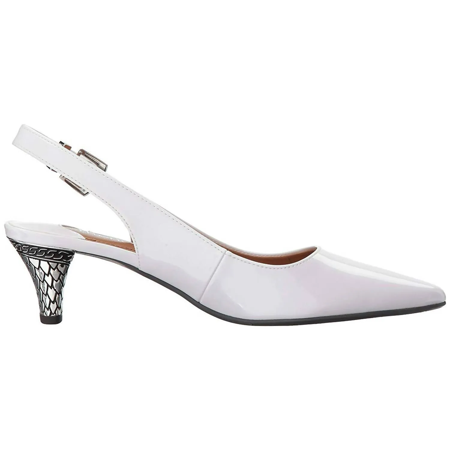 Women's Mayetta Pump In White Pearl Luxe Wedding Footwear Floral Stilettos
