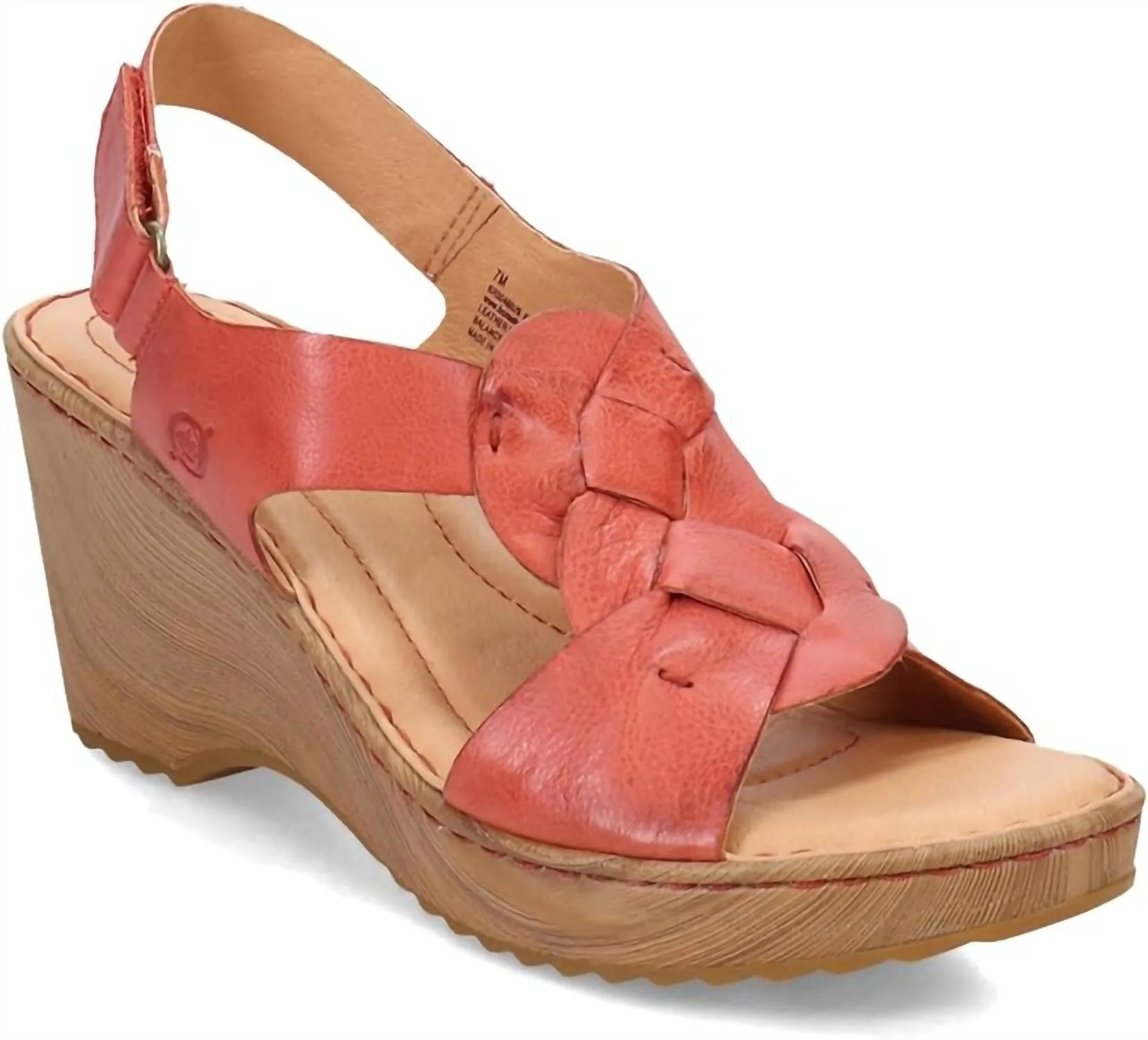 Women's Nina Sandals In Rust Cayenne Glam Heeled Sandals Sleek Shoes