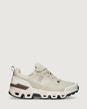 Women's On Cloudwander Waterproof Hiking Shoes - Sand/Ivory Lightweight