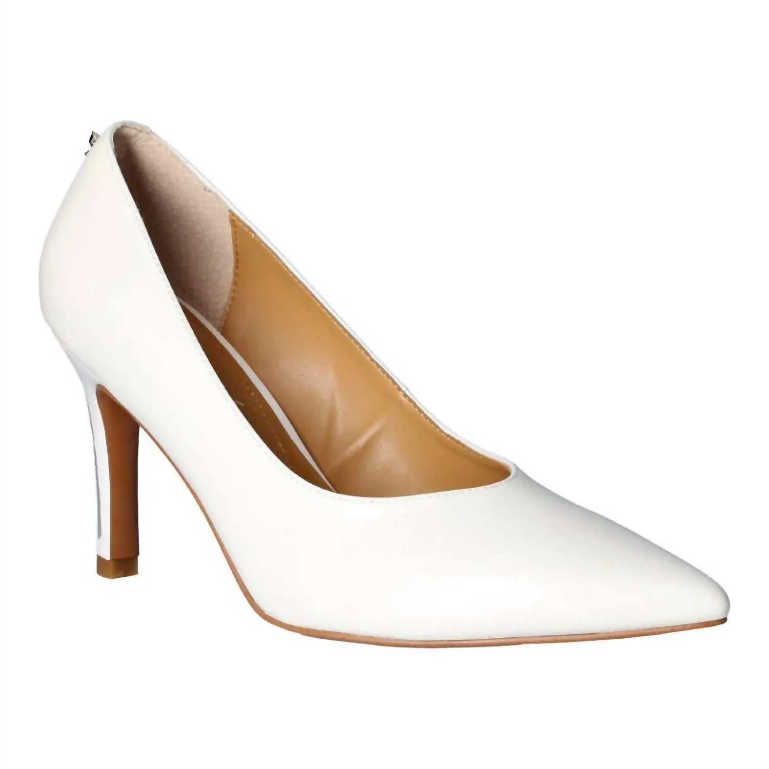 Women's Phoebie Pumps In White Patent Vogue Inspired