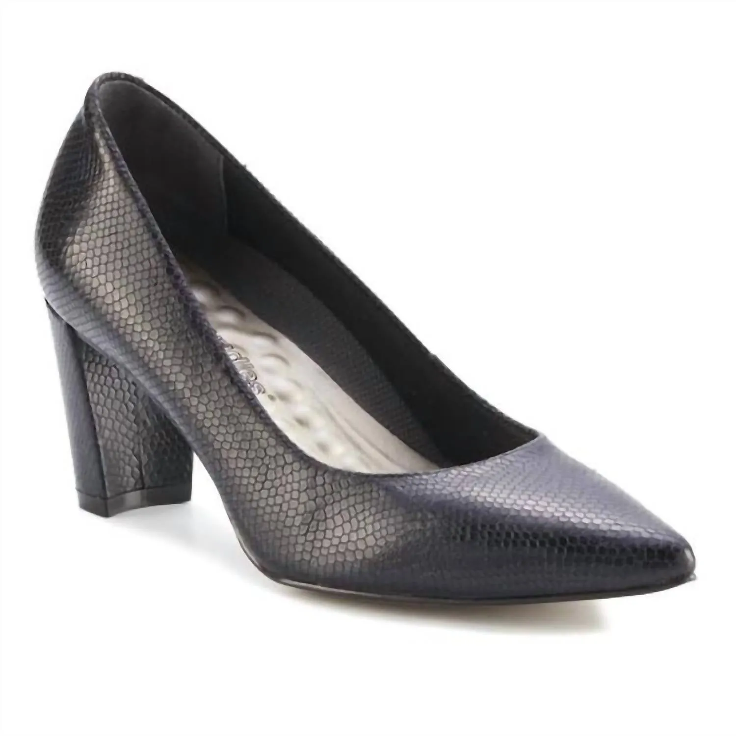 Women's Samantha Heel In Black Flexible Design Relaxed Glam