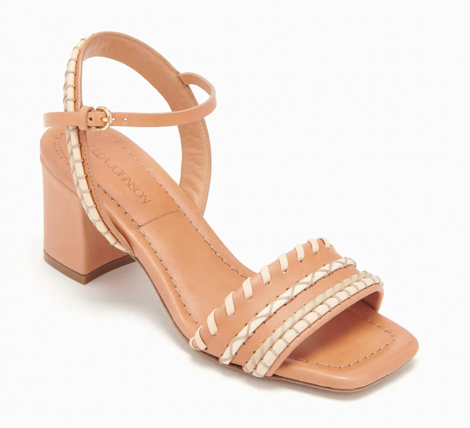 Flawless Look Comfortable Stiletto Sandals Women's Sofia Sandal In Pecan