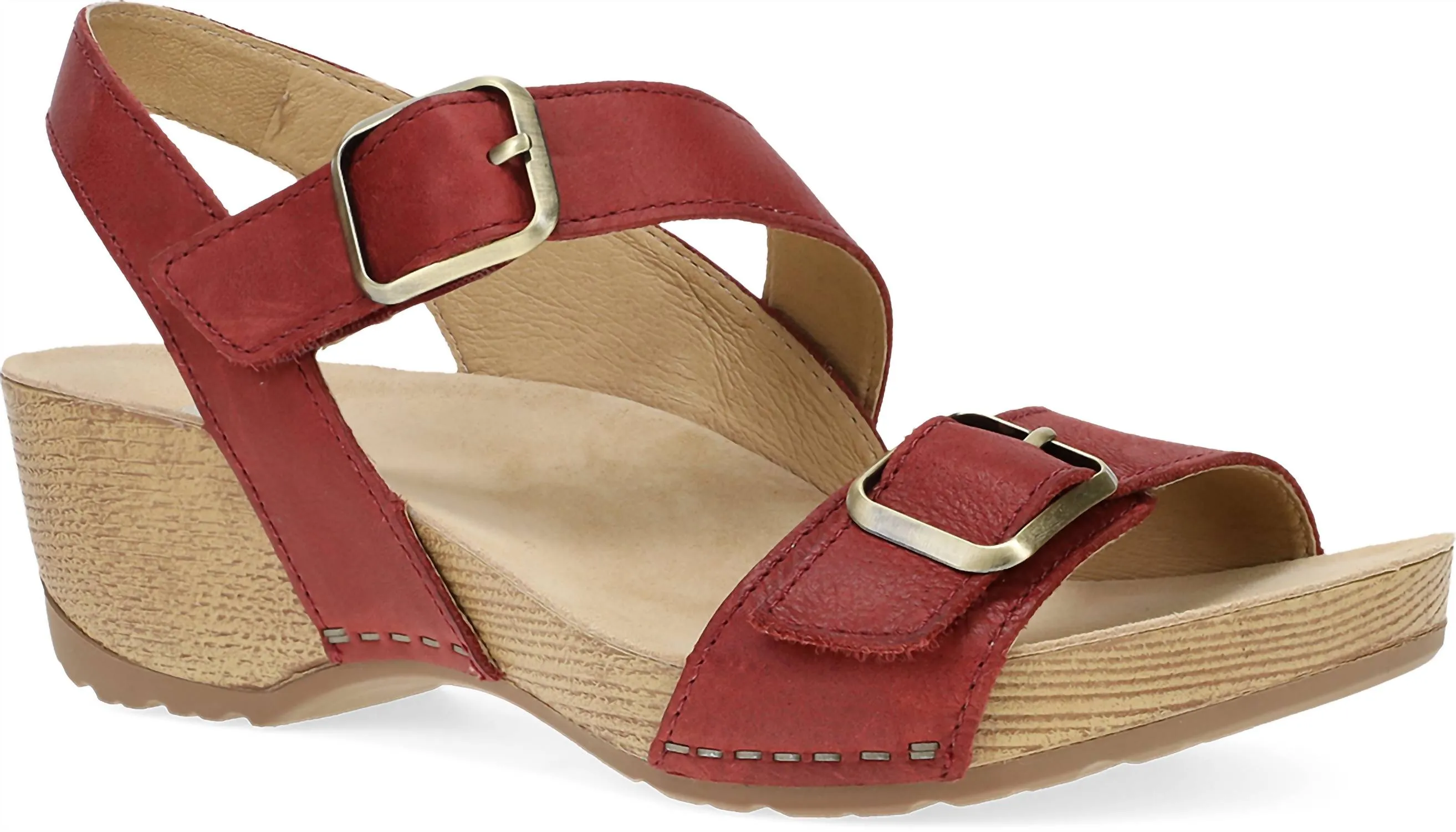 Romantic Heels Women's Trinity Sandals In Cayenne