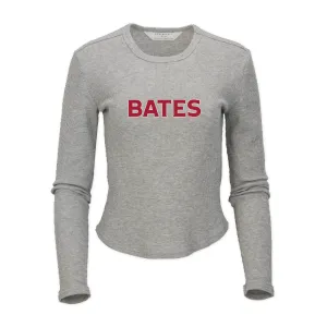 Women's Waffle-Knit Long Sleeve Tee from Boxercraft Everyday Fit Minimal Comfort