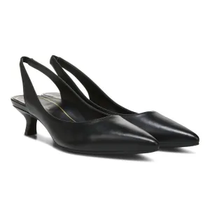 Women's Ziva Kitten Heel In Black Sporty Heeled Shoes