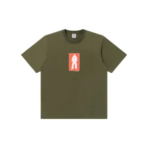 WORN SILHOUETTE TEE OLIVE Trendy Layering Timeless Comfort Wear