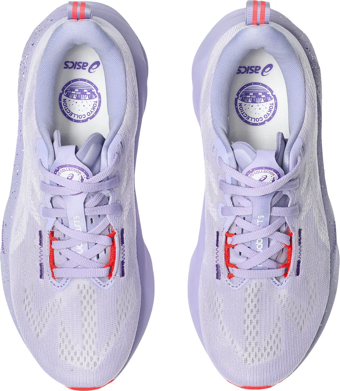 Easy - Maintenance kevlar - upper shoes Asics NovaBlast 5 Tokyo Womens Running Shoes - Purple