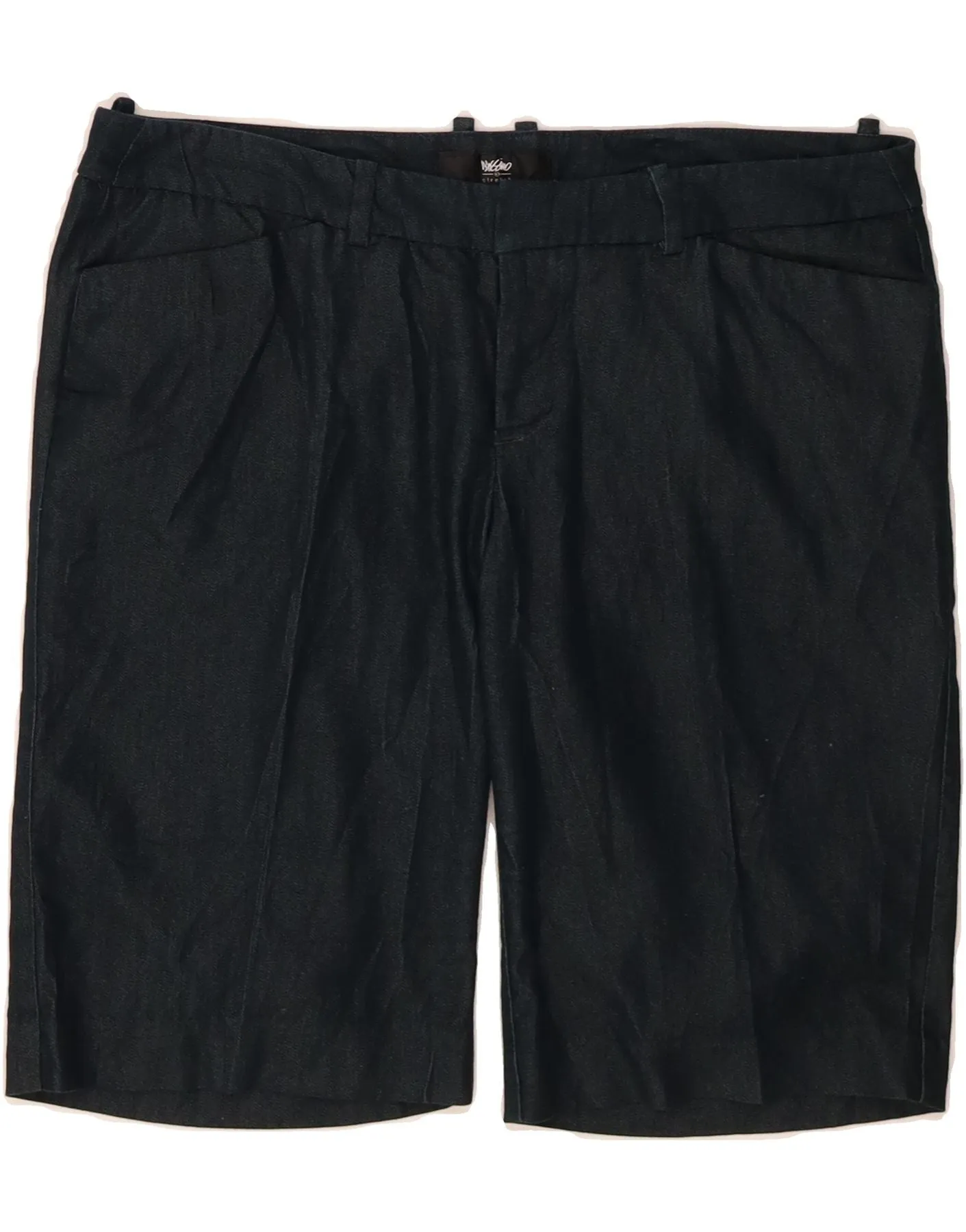 Casual Friday Multipurpose Layering Fabric MOSSIMO Womens Stretch Cargo Shorts US 10 Large W32 Navy Blue Cotton