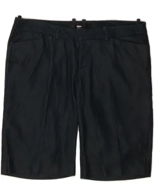 Casual Friday Multipurpose Layering Fabric MOSSIMO Womens Stretch Cargo Shorts US 10 Large W32 Navy Blue Cotton