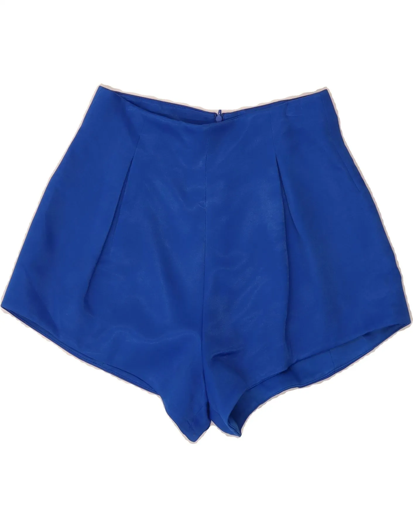 ZARA Womens Casual Shorts XS W26 Blue Chic Ensemble youth trend