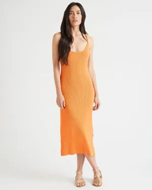 Xena Lurex Sweater Dress Minimal Motion Crinkle Effect