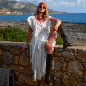 Yaya Lace Kaftan Wrap-Style Daily Option