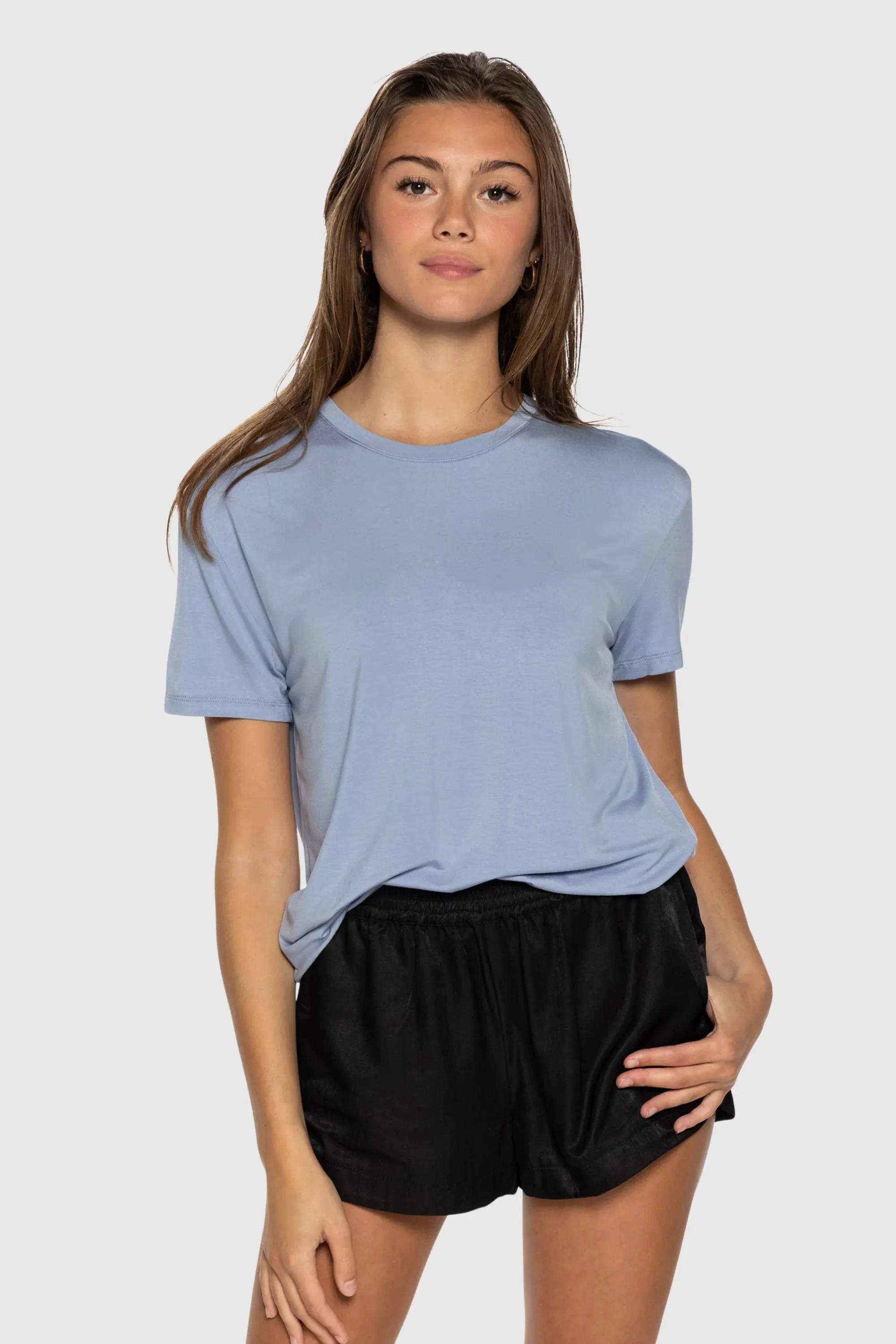 Heather Texture Finish Essential Tee