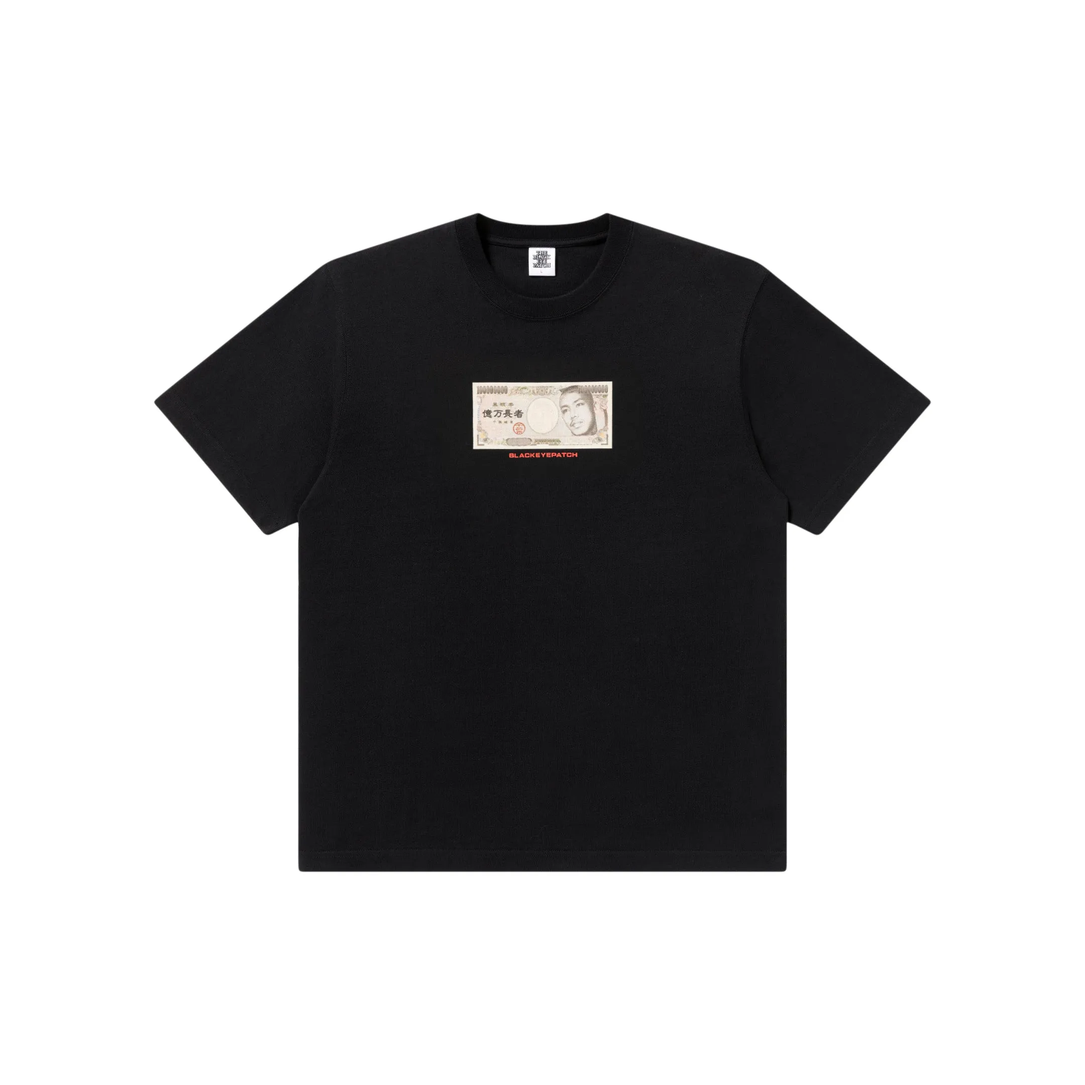 Comfort Stretch Fit YUKI CHIBA "?|???L??" TEE BLACK