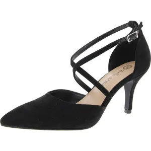 Work Heels Fashionable Sandals ZABELLA Womens Adjustable Manmade D'Orsay Heels