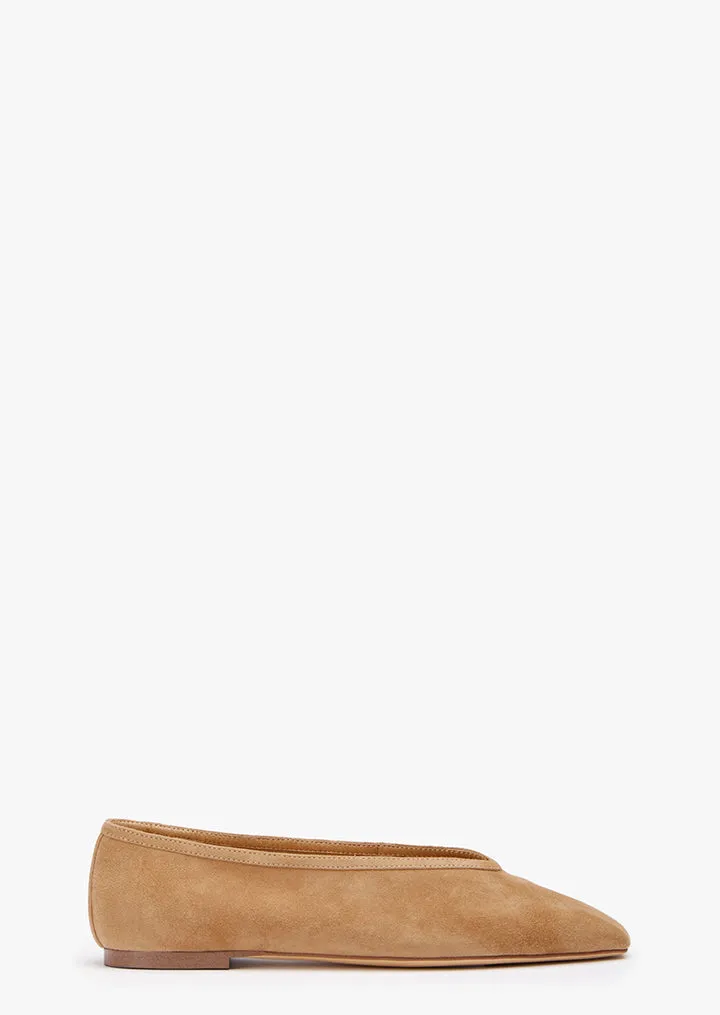 Arch Support Shoes Coral Glow Bianca Wheat Suede